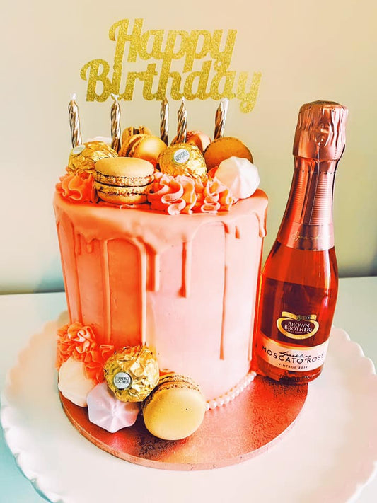 Pretty in Peach Cake